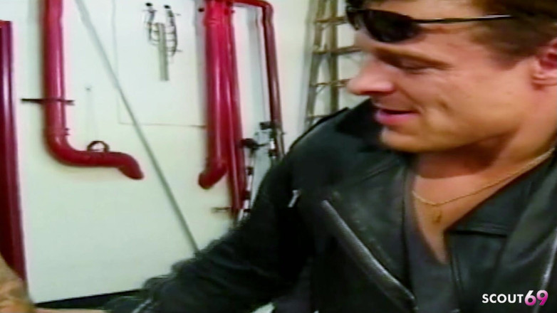 Shemale TS Collection: Seks berkumpulan dengan shemale bertetek besar blonde panas dan zakar...