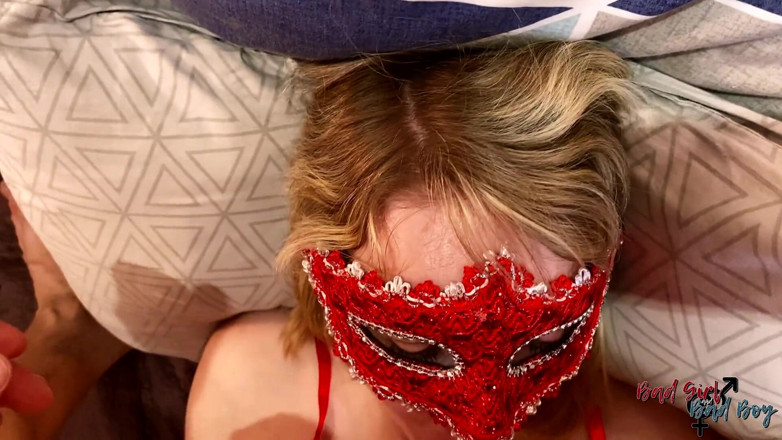 AnnyCandyPainboy: Hot blonde learns to deep throat on small cock