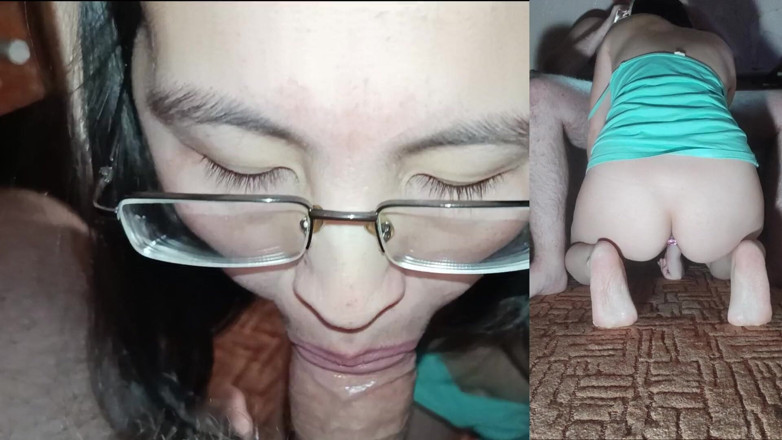 OniSoi: Ústa a konečník korejské dívky jsou zaneprázdněné, je zapotřebí pouze...