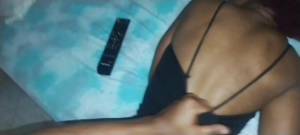Island Bratz: Papi es tarde! ¡No para! Sexy hijastra negra consigue preñada de...