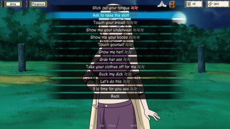 LoveSkySan69Real: Naruto - Entrenador Kunoichi [v0.13] Parte 4 Nuevo entrenamiento para Ino por Loveskysan69