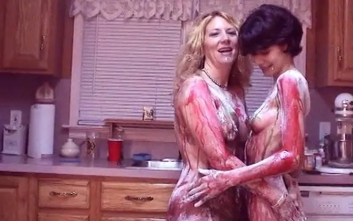Girl on Girl: Girls get hot for each other and paint each other's...