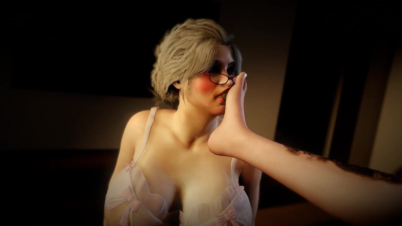 Wraith ward: Dominando a su abuela lesbiana