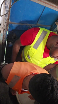 İnşaatın banyosu bir fahişeye dönüştü