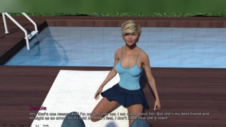 3DXXXTEEN2 Cartoon: Debbie prefers biology to chemistry. 3D porn cartoon sex