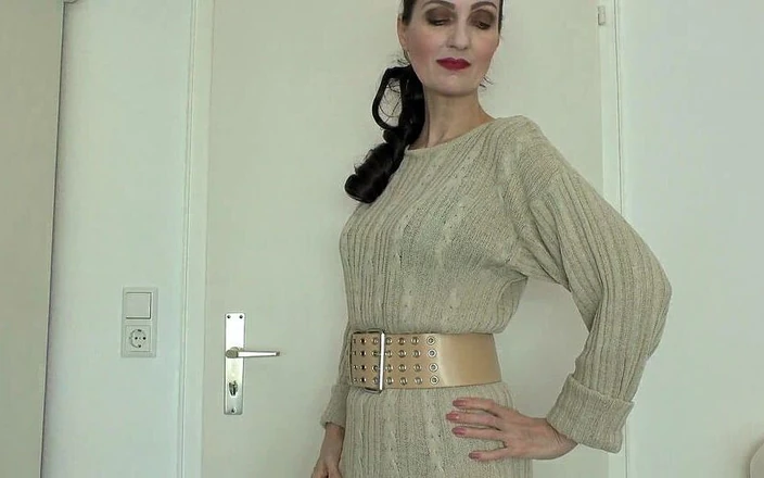 Lady Victoria Valente: Wide Tight Belts Part 61