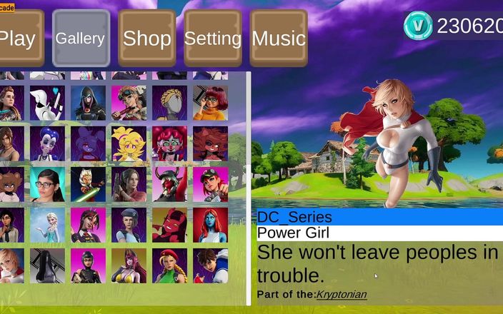 LewdArcade: Koleksi Galeri Scence Seks Forthub [bagian 12] Permainan Game Porno Parodi Fortnite