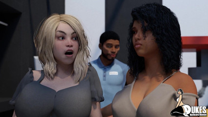 Dukes Hardcore Honeys: Çılgın bir adam seksi büyük götlü zenci orta yaşlı seksi...