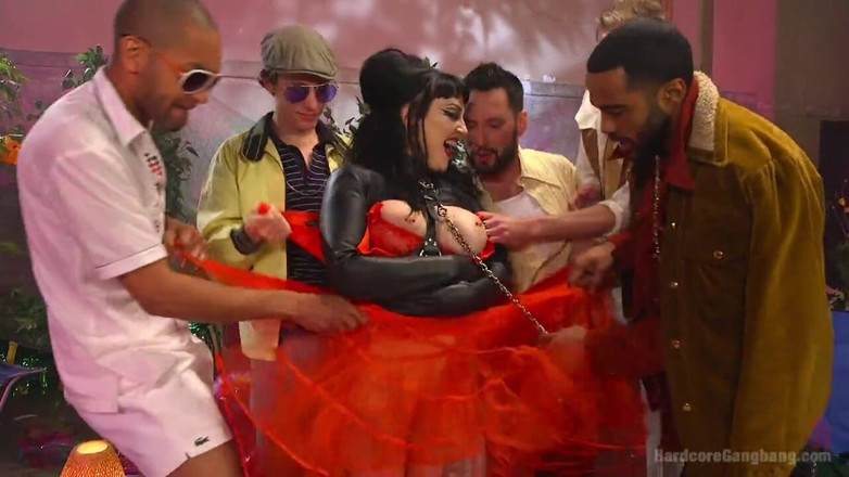 Hardcore Gangbang by Kink: Kink Flamingos: Trailer Park Trash Slut Gangbanged by 5 Horny Dudes