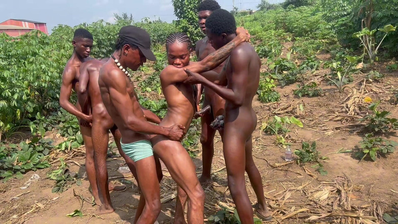 Baddestboyx: Got Fucked by Nine Sexy Guys on Outdoor Scene Part 2