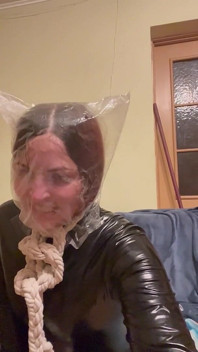 2 Latex Catsuits and 5 Minutes in Plastic Bag