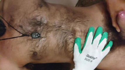 Stink HairyMale: Hairy man cumshot