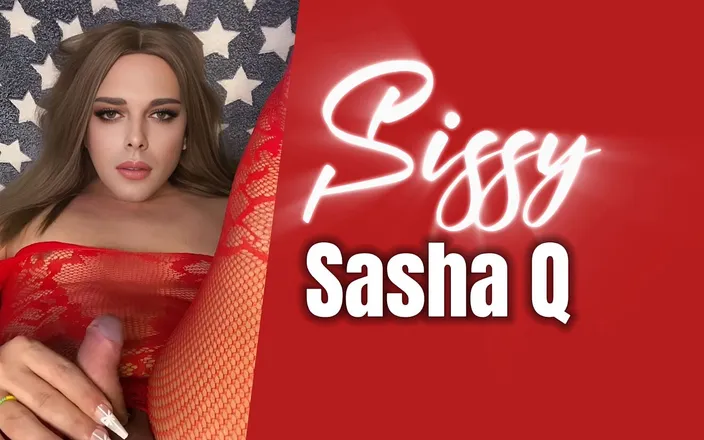 Sasha Q: Sexy Sissy Solo Cumshot
