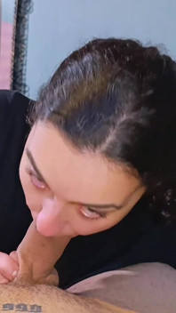 We Woke up Early and I Couldn't Resist Sucking It