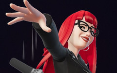 Ms Christy Cox: Slečna Christy Cox hluboko v krku robertkem