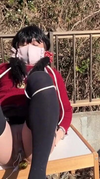 Trainer's Training Session No. 99: Outdoor Spread-leg Tackle with Exposed Cunt
