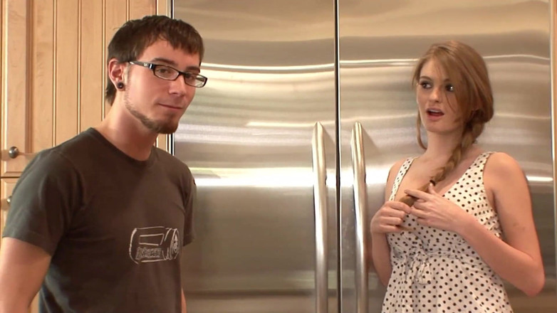 Bananas with Melons: Sexy Rookies Scene-3 Skinny Redhead Teen Faye Reagan Enjoys Hard...