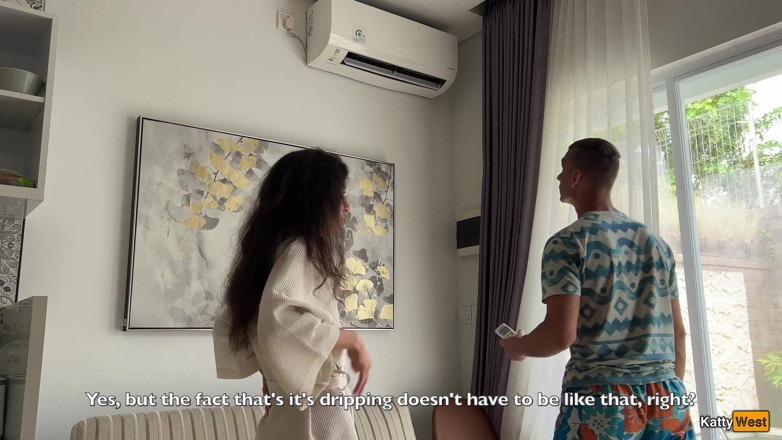 Katty West: I Called Repairman with My Pussy and Walked Down the...