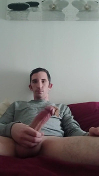 Handjob in Bed
