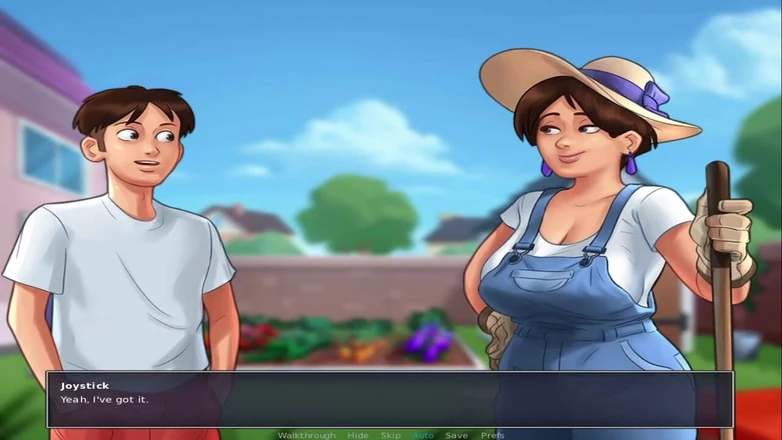 Joystick Cinema: Summertime Saga (pt 41) - Yup She Sells Milk Without a Cow -diane's Route