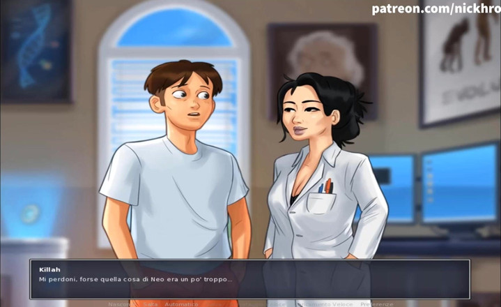 Cartoon Universal: Summertime Saga bahagian 147 (submisif Itali)