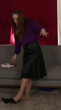 Punčocháče Prodavač Footjob