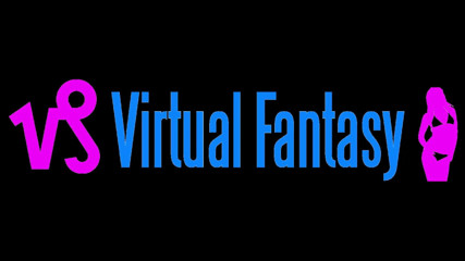 Virtual fantasy studio: 裸体 3D 热辣女孩与大胸部和屁股和毛茸茸的阴部脱衣。