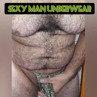 Davidandrexxx: Cumm in sexy green thong