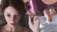 Adultgameplayvideos studio: Problémy se srdcem - kapitola 2 - při líbání macechy viděla můj tvrdý...