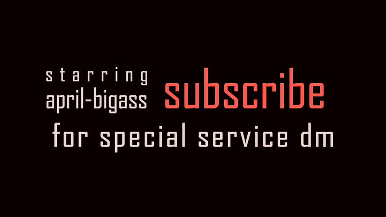 April BigAss: Těhotný násobek, anální creampie týden 31