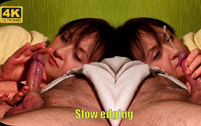 Mayashandjobs: Slow Edging dan Pancutan mani yang besar