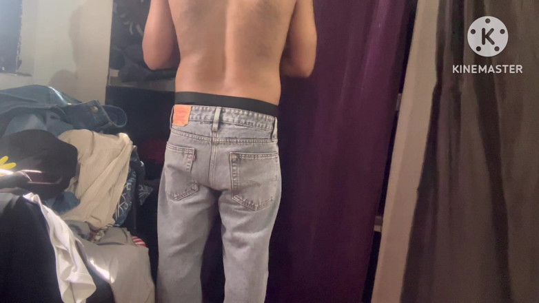 Desi__Panda: Hetero kamarádka poprvé ve spodním prádle, velký monstrózní péro