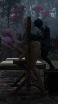 3 boyutlu anime pembe saçlı bebek goblin horde tarafından sikiliyor ve dölleniyor
