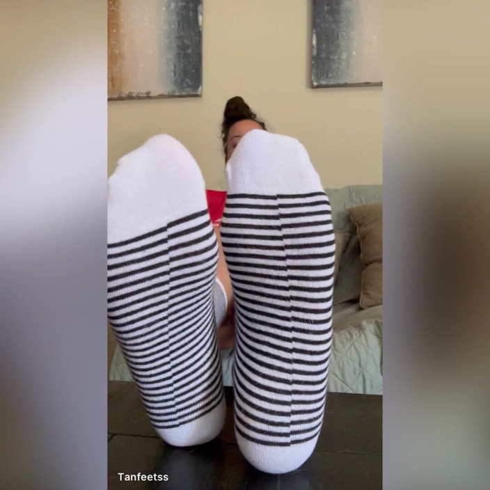 Tan feets: ラティーナ・タンフィーツ 静かな靴下のティーラス 脱がせない