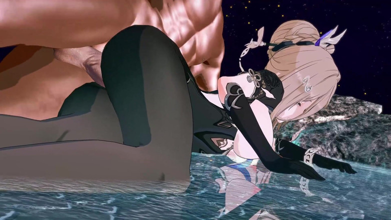 NSFWOtaku: Honkai Star Rail - Aponia sex dur - animație sexuală 3D Hentai