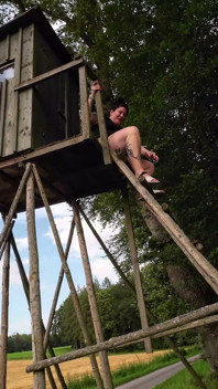 Xxl Mijando De Cima Na Floresta