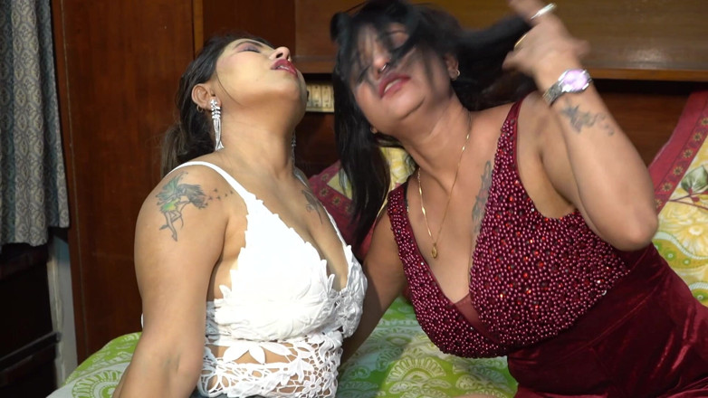 JAYESH GUPTA: Tina Nandy and Srimoyee First Time Lesbian Sex