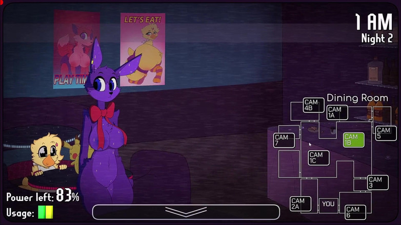 LewdArcade: Five Nights at Fuzzboobs Definitive Edition Porn Game Play [part 01] Sex...