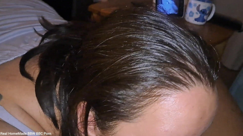 Real homemade BBW BBC porn: 자몽으로 흑인 대물 자지 따먹기