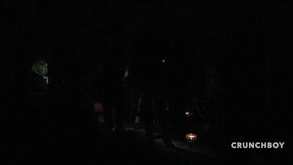Bareback spy cam from Spain: ハロウィーンの夜中に屋外でカム