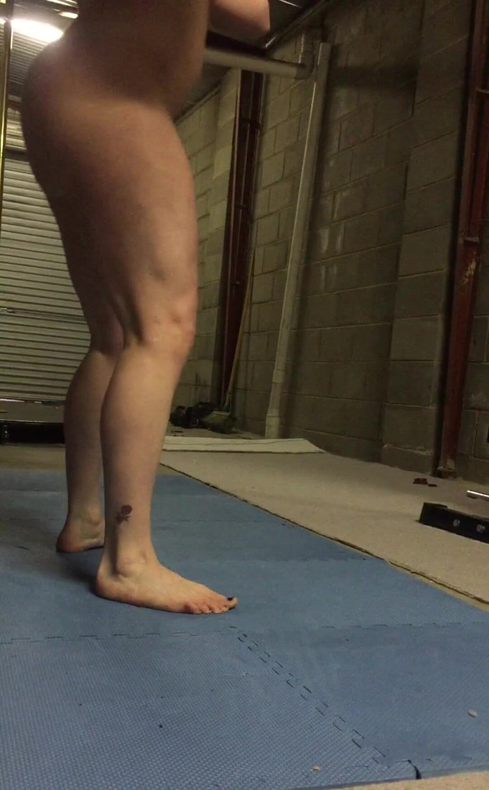 Michellexm: Обнаженная тренировка - часть 16