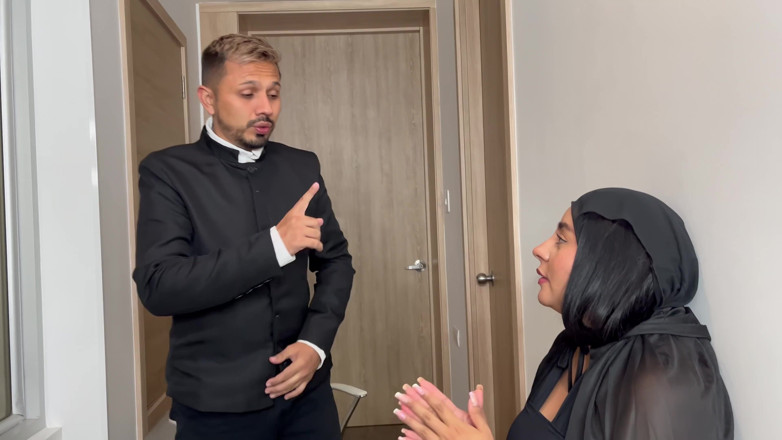 MelaniRincon: Priest Gives Me a Wild Fuck - Part 1