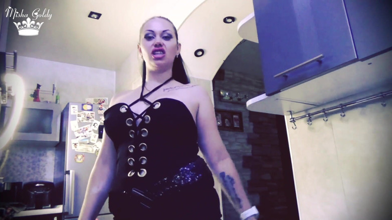 Goddess Misha Goldy: itna dayniy hone ke lie dandit karna