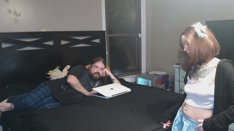 Haven Moss: Cosplay Wife Caught Husband Playing Naughty Video Game