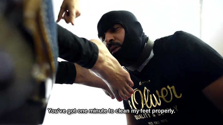 Czech Soles - foot fetish content: Fußsklave unter den füßen und absätzen seiner herrin