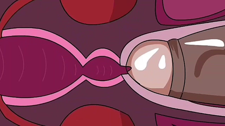 Animate golden: Interne Ejakulation 2 (animation)
