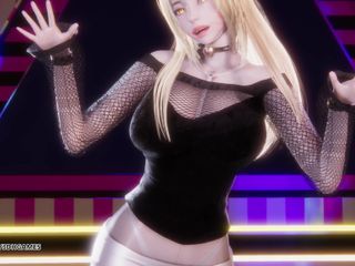 3D-Hentai Games: [mmd] Sistar - Touch My Body Ahri Sexy Striptease League of...