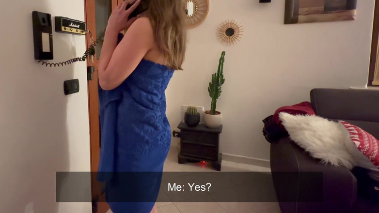 SweetJaneOfficial: Trò đùa khỏa thân với anh chàng giao pizza