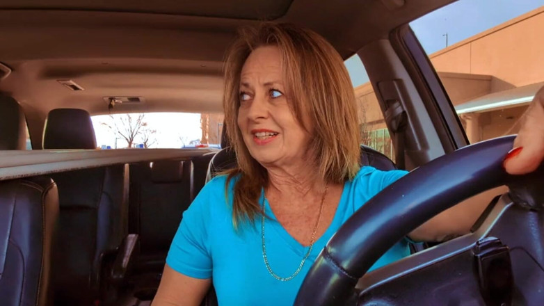 Little Linda: Little Linda Waits for Curbside Pickup at Home Depot Please...