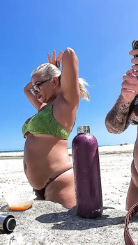 Gadanie bzdur i złuszczanie na plaży z przyjacielem Dai Belanem